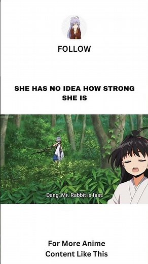 She Don't Know Her Own Strength #anime #elusivesamurai