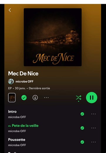 Pete de la veille - disponible sur tout les plateformes #microbe #musique #nice #06 #cotedazur