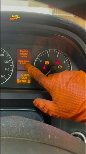 How to reset the TPMS system Mercedes a/b class 2008 w169 w245