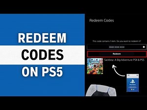 How To Use Playstation Gift Card On PS5 - Full Guide