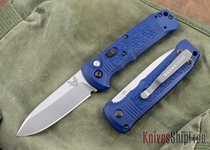 Benchmade Knives: 4400-1 Casbah - Auto - Blue Scales