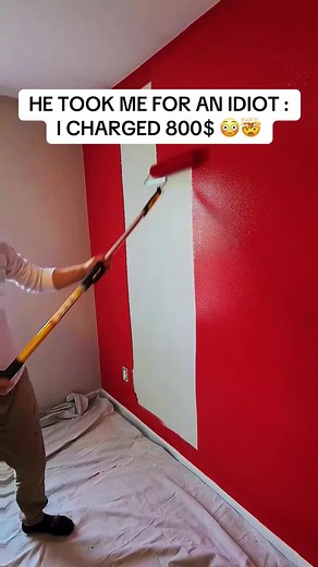 Painter Reacts: I Charged $800 After Being Underestimated