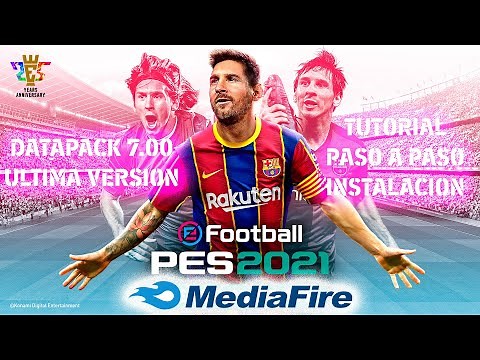 PES 21 INSTALAR TODOS LOS DATAPACK 7.0 | ACTUALIZAR A LA ULTIMA VERSIÓN - 1.00 al 7.00 & PES 21 v1.7