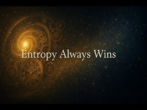 Entropy Always Wins (But It Creates Everything) ⚖️🔥❄️The Laws Behind Everything –Ep2 | Cosmic Canvas