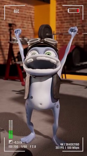 242K views · 5.1K reactions | Hustle for the muscles  #workout #iliketomoveitmoveit #crazyfrogofficial | CRAZY FROG | Facebook