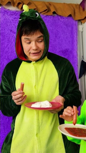 🌭 Can a Spicy SAUSAGE Be a FUN PRANK? Yeees! #shorts #kids