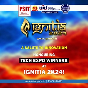 Day 2 of IGNITIA 2K24 was electrifying as we honoured the winners of Tech Expo 2024. Our innovative heroes received cheers, cheques, and certificates, showcasing their technological brilliance. At the recent Tech Expo, PSITians presented extraordinary projects in AI, IoT, and more, demonstrating advancements in technology and innovation. Their visionary ideas promise a bright future. We're proud of these bright minds shaping tomorrow! #TechExpo2024 #IGNITIA2K24 #InnovationAwards #TechPioneers #P