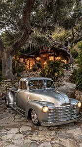 Sweet silver chrome pick up - truck 🩶 | Best Muscle Cars