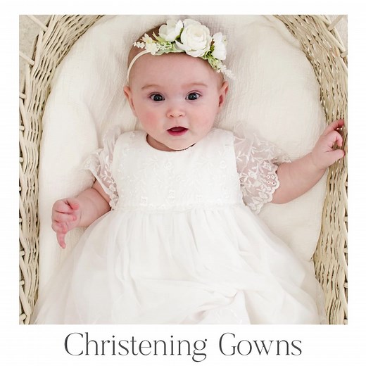 For over 30 years, Baby Beau & Belle has specialized in creating one-of-a-kind Christening Gowns for babies and toddlers. | Baby Beau & Belle