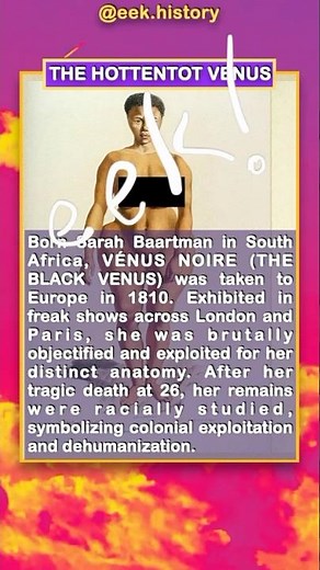 🟡 BLACK VENUS | Eek History