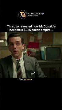 ‪@kyrology‬ This guy revealed how McDonald's became a $225 billion empire...