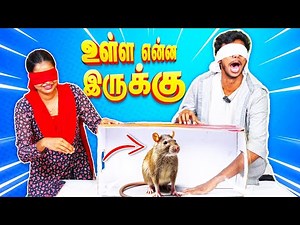 WHAT'S INSIDE THE BOX CHALLENGE!!!! | CRAZY 😂 Riyas & Moni