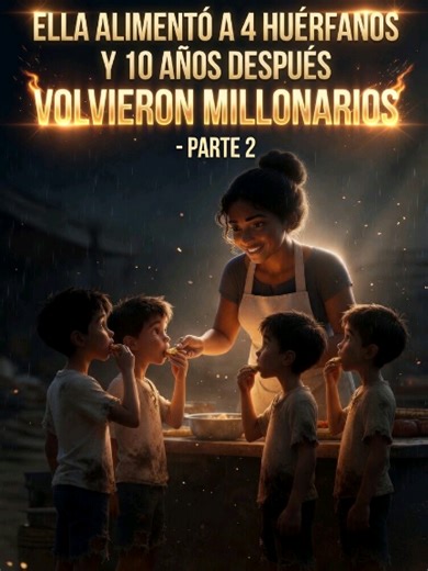 Ella alimentó a 4 huérfanos y 10 años después volvieron millonarios - PT 2 #leccionesdelavida #reflexiones #reflexionesdelavida #reflexion #unitedstates