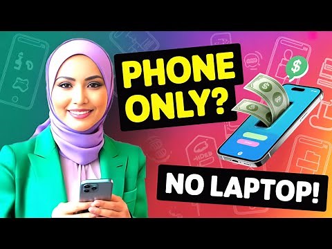 Remote Jobs Using Just Your Phone — No Laptop Needed! (Work From Home 2025)