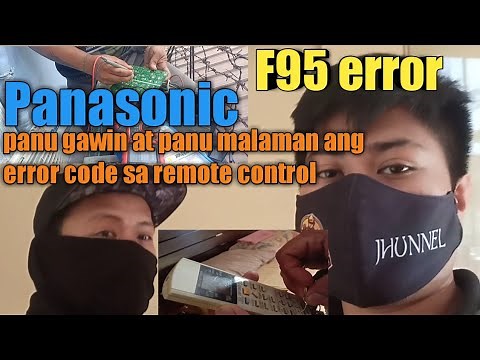 F95 F94 Panasonic error code how to fix