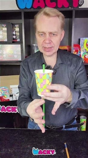 Chopstick Through Cup Magic Trick | Easy Café Illusion You Can Learn 🥢☕
