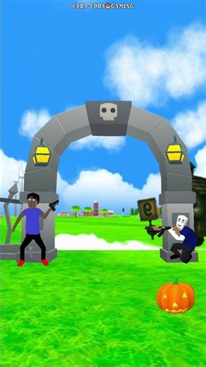 TERROR ZOMBIE LA ESOK SEKOLAH /dude theft wars #squidgame #roblox #brainrot #anomali