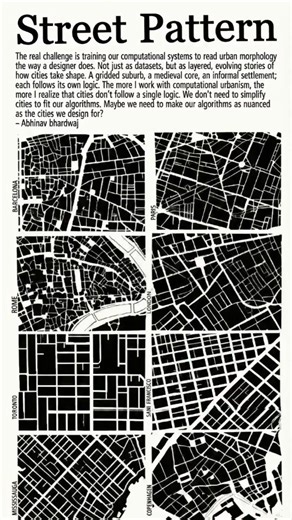 Abhinav Bhardwaj on Instagram: "Morphologies matters the most! You can't have a generic algorithm! #urbandesign #computationaldesign #architecture"