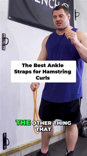 Unlock banded hamstring curls with these ankle strap secrets! Proper setup is key for max resistance. #AnkleStraps #GymTips #LegDay #ResistanceBands #WorkoutHacks
