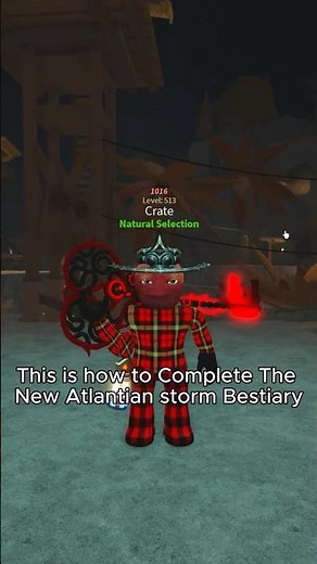 How To Complete The New Atlantean Storm Bestiary