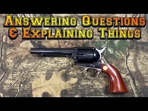 Cimarron Pistoleer-Answering Questions and Explaining Some Things