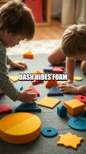 Bright Colors and Shape Seek Five Fast Color Shape Games