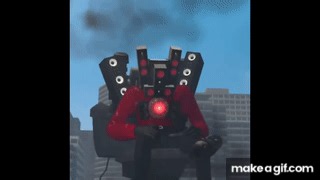 Titan Speaker Man all Scenes on Make a GIF
