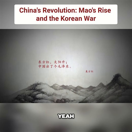 194K views · 3K reactions | China's Revolution: Mao's Rise and the Korean War Explore the origins of the PRC: Mao Zedong and the early Communist era, land reforms, Korean War, Soviet ties, and the birth of a new China. A concise historical overview for learners. #China #KoreanWar #EpicHistory | Epic History TV | Facebook