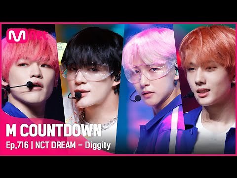 [NCT DREAM - Diggity] Comeback Stage | #엠카운트다운 EP.716 | Mnet 210701 방송