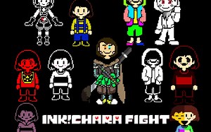 【UT同人佳作】Ink！Chara战斗！[Undertale AU]