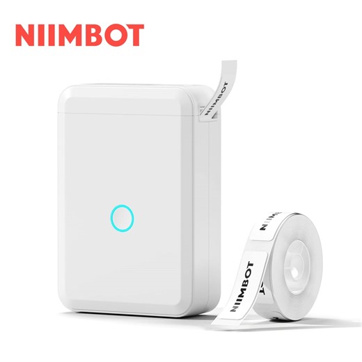 NIIMBOT Label Maker D110 Portable Label Printer Inkless Labeler Sticker Bluetooth Label Maker Machine - Walmart.com
