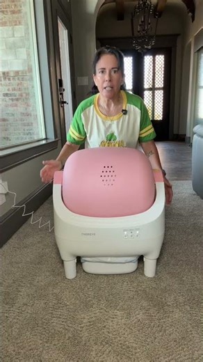 Self cleaning litter box, sensors and app control #tiktokshopsparkcreator #automaticlitterbox