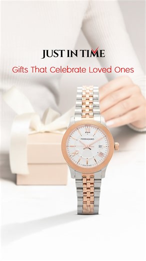 Just In Time | Every family moment deserves something that lasts✨ Celebrate the season with watches made for the ones who matter most. ⌚🎄 Ferragamo and... | Instagram