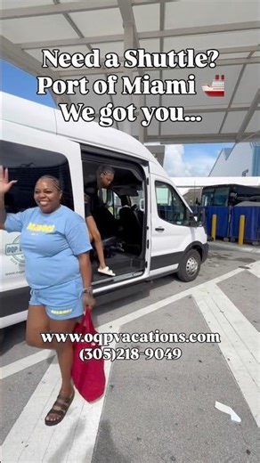 Need a Shuttle? Port of Miami