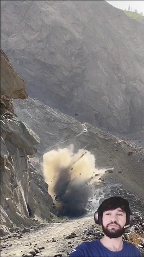 From Drilling to Blasting || Complete Step-by-Step Process #youtubeshorts #blasting #shortsfeed