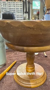 Super quick thrift flip! Painted with fusions French eggshell and distressed! Now ready to hold keys or jewelry or whatever 🩵 | Flippin Furniture by Tammy Huls