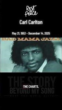 Carl Carlton (1953–2025) | The Groove Behind “Bad Mama Jama” | R&B & Funk Tribute #musichistory