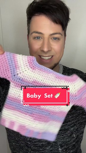 Wie Gefällt euch das 👶 Baby Set? #häkeln Anleitung in Arbeit ✌️ Folge mir gerne Insta: #kuematutorials Youtube Kümatutorials #häkeln #crochet #baby #babykleidung #babysachen #tiktokcreator #tiktokhäkler