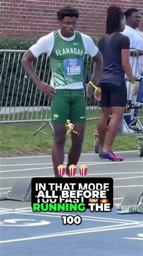 Broward County Speed: Jacob Thomas Dominates 100m! #trackandfield #sports #athletics