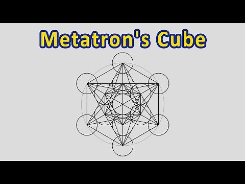 How To Draw Metatron's Cube - Sacred Geometry