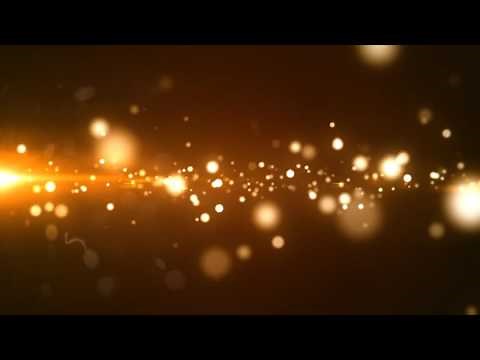 Glowing Golden Particle (FREE) : Motion graphics