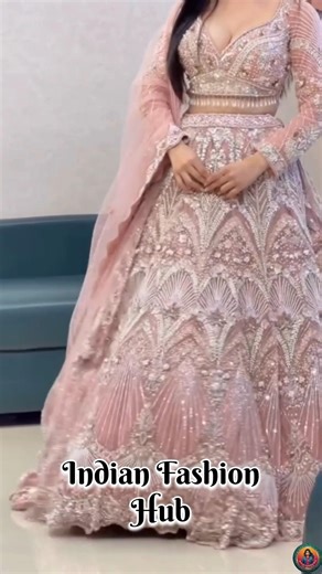 New Lehenga Designs Ideas✨❤ #shorts​​ #fashion​​ #lehenga​​ #lehengacholi​​ #youtube #trending​​