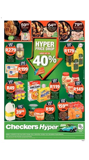 latestspecials.co.za on Instagram: "🔝 The latest Checkers specials is out now! 🛒 From 19/01/2026 📆, unbeatable discounts and amazing deals are waiting for you! 📌 Shop fresh groceries 🍇 and household essentials at fantastic prices! 🔥 👉 Click now and share the savings with others! 🛍️ #specials #deals #discounts #offers #checkers"