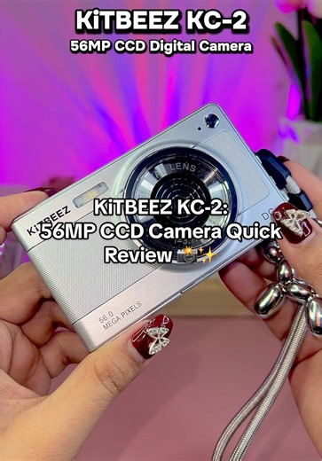 Replying to @k KiTBEEZ KC-2: 56MP CCD Camera Quick Review 📸✨ #kitbeez #kitbeezcamera #digicam #digitalcamera #camera #cameras #ccdcamera @KiTBEEZ PH Global
