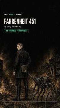 Fahrenheit 451 by Ray Bradbury, clearly told in three minutes.