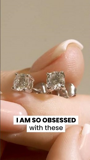 Diamond Studs, But Better 😍 | Why Everyone’s Switching to Lab Diamonds #diamond #ukjewellery #studs