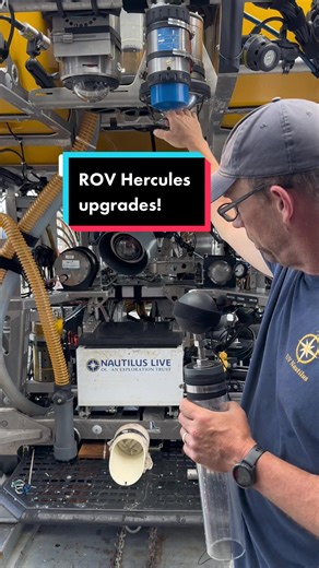 Dan walks us through #ROVHercules’s upgrades this season. #marinetech #oceanexploration #rov #remoteoperatedvehicle #oceantech #marineengineering #engineering #robots #oceanrobots #rovpilot #oceanengineering