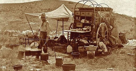 Here's What Early Pioneers Ate To Survive The Old West