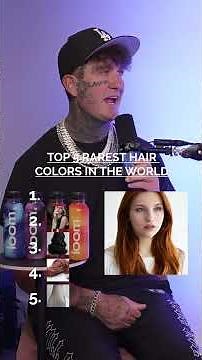 GUESS THE TOP 5 RAREST HAIR COLORS IN THE WORLD