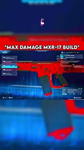 THE *MAX DAMAGE* MXR-17 BUILD on WARZONE 👑 #warzone #callofduty #bo7 #rebirthisland #cod #shorts